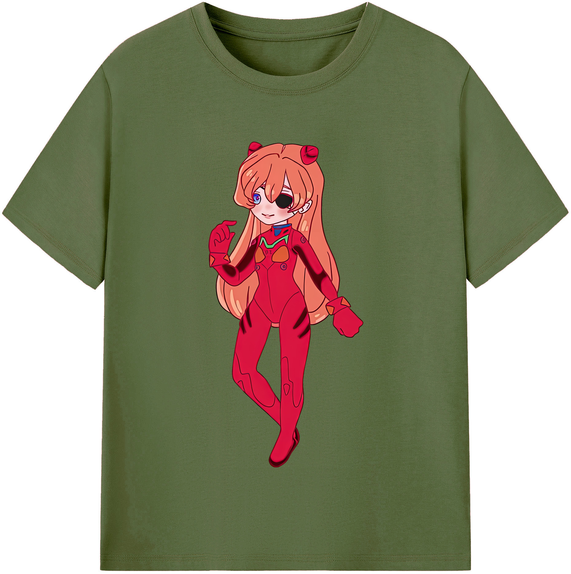 （画像用） EVA 新世紀エヴァンゲリオン 綿100％半袖Tシャツ（フロントプリント）